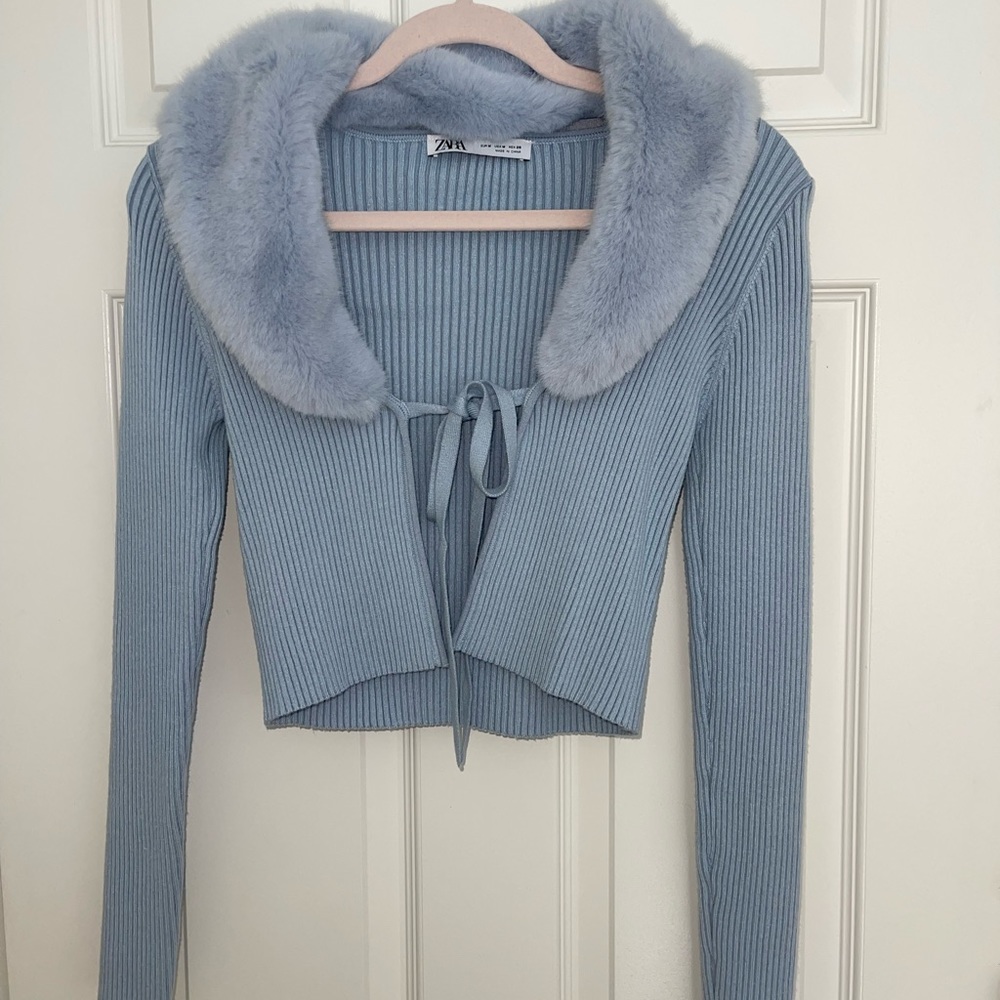 Zara Blue Cardigan